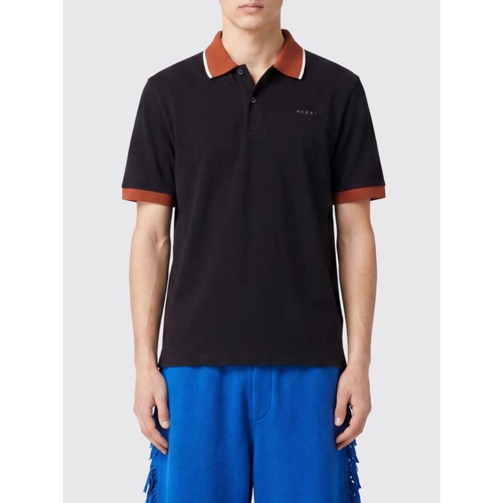 Marni Polo Shirt Men Black